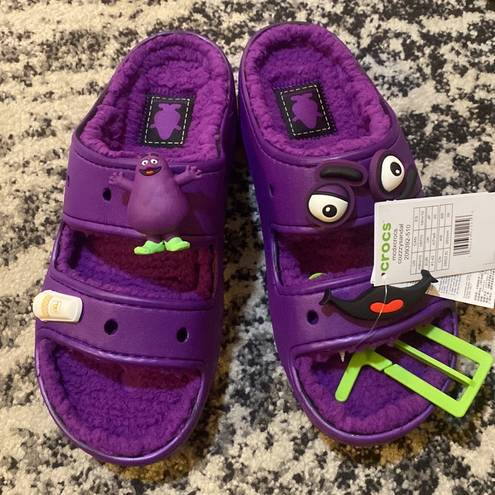 Crocs MCDONALD’S X  GRIMACE COZZZY SANDAL