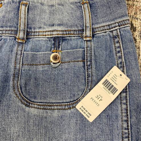 Pilcro  Jeans Size 31P High Rise Bootcut Trouser Light Stretch Anthropologie NEW!