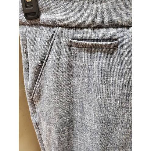 Investments  Women's Gray Polyester Mid Rise Straight Legs Dress Pant 20W Short