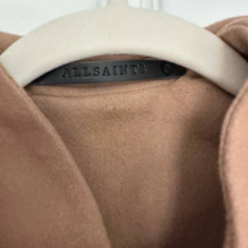 ALLSAINTS All‎ Saints Lyris Wool + Cashmere Blend Coat - NWOT