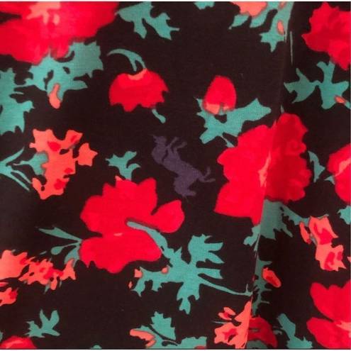 LuLaRoe  Floral Unicorn Maxi Skirt Size XXS