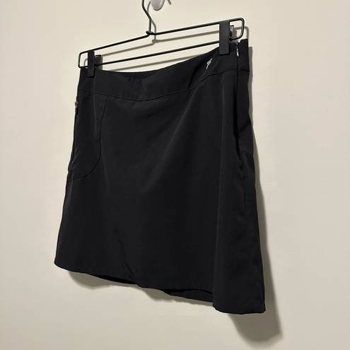 FILA  Sport Black Lightweight Tennis Skirt Skort with Shorts Underneath Size XS