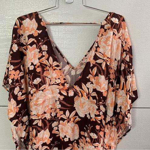 Maaji  NWT Floral Beach Pool Cover Up Dress Size Medium