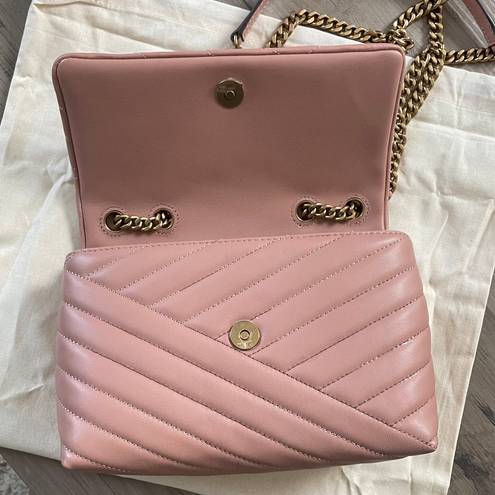 Tory Burch Small Kira Convertible Shoulder Bag Pink