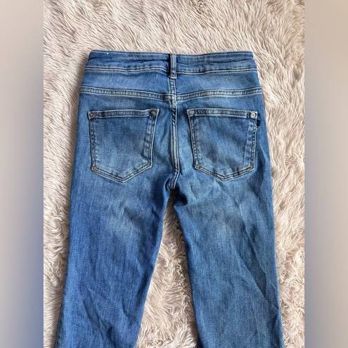 Pilcro  the Demilune Bootcut Jeans Medium Wash Size 25