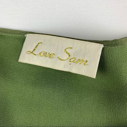 Love Sam  Sequin Cardigan Gold Green Women’s S