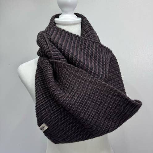 The North Face  Dark Plum Purple Reversible Infinity Scarf