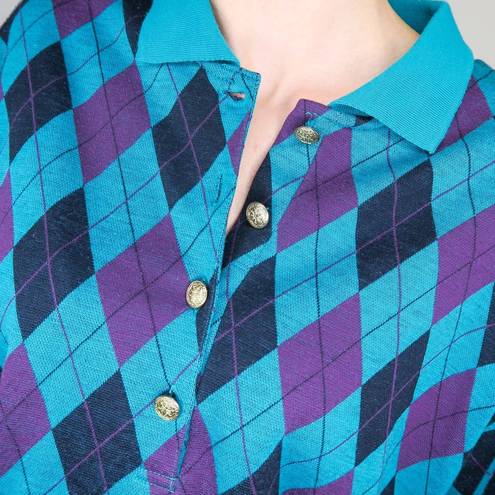 Cabin creek Vintage 80s  Argyle Pullover