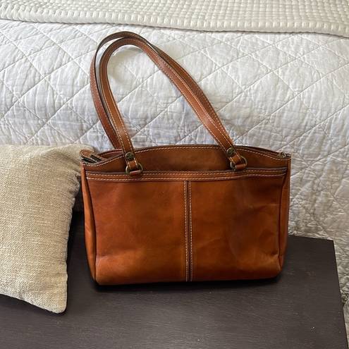 Patricia Nash  Brown Leather Poppy Tote