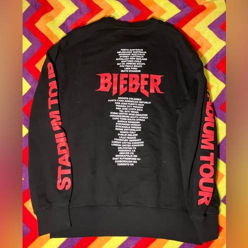 Stadium Team Bieber  tour sweatshirt