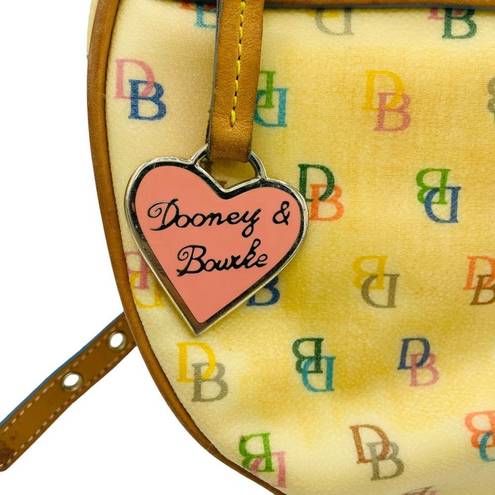 Dooney & Bourke  Round RARE Multi-Color Mini Backpack With Rainbow Zippers