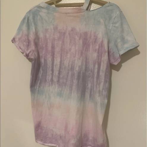 n:philanthropy  Pastel Tie Distressed Tee