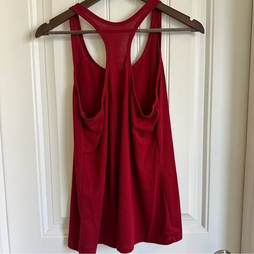 Old Navy Active  red racer back tank running top women M