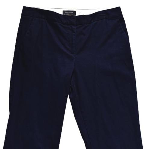 Talbots  Crop Pants Pique Rick-Rack Navy Slim Crop Pants Size 10