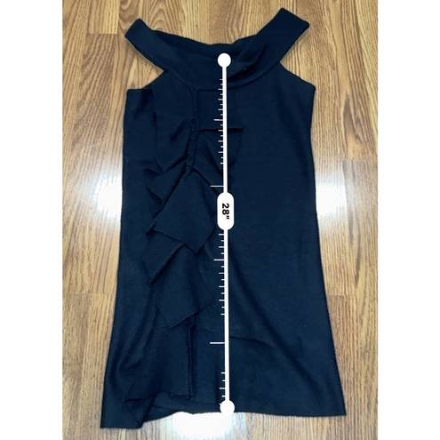 ALLSAINTS  Black Mini Peekoa Wool Dress Size 2