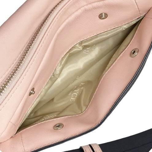 Royce New York Pink Leather Hip Bag / Crossbody Belt Bag