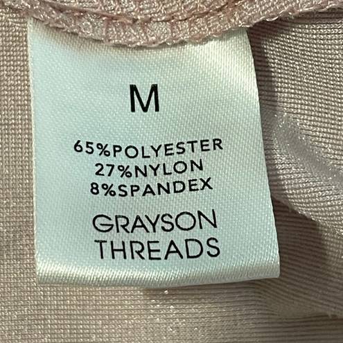 Grayson Threads Grayson Thread Velour Ruffled Tank Top Light Purple Size Medium