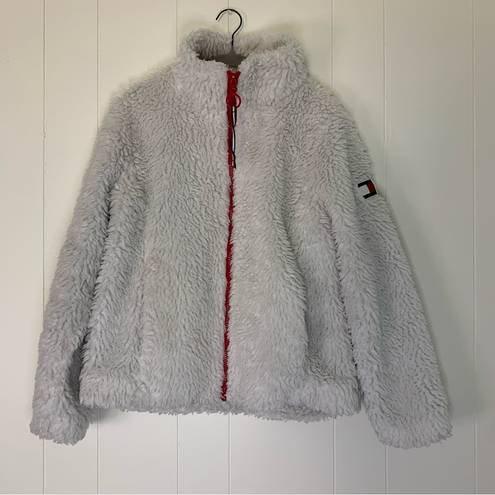 Tommy Hilfiger  White Sherpa Jacket M