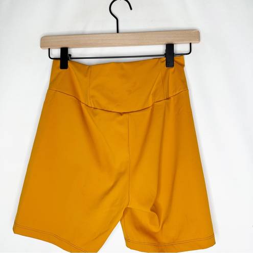 Vitamin A  Nova Biker Shorts Yellow NWT in XL