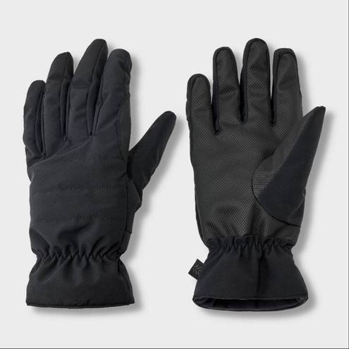 All In Motion Men's Quilted Softshell Gloves -  Black M/L