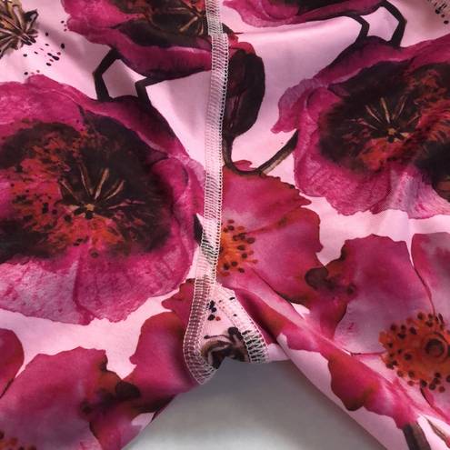 LuLaRoe RARE  Simply Comfortable Athleticwear Line Floral Pink Size Small