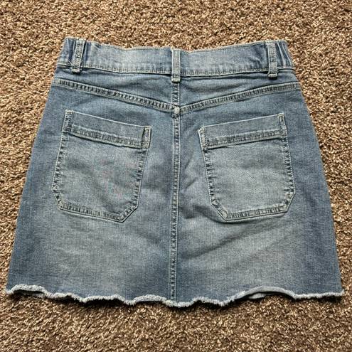 No Bo Denim Skirt 