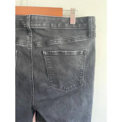 Talbots Women's  High Waist Jegging Ankle Jeans - Size 12 Black EUC!