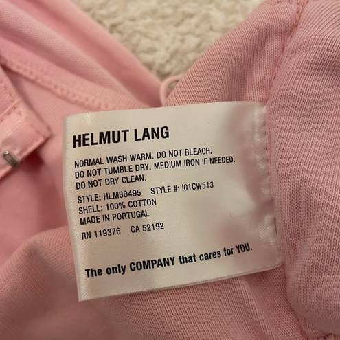 Helmut Lang  Shayne Oliver Pink Crop Top Bra Top