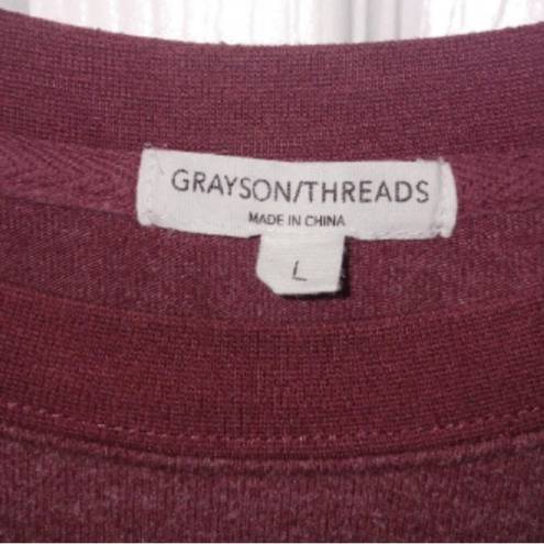 Grayson Threads NWOT  - Allergic To Mornings Lightweight Sweatshirt