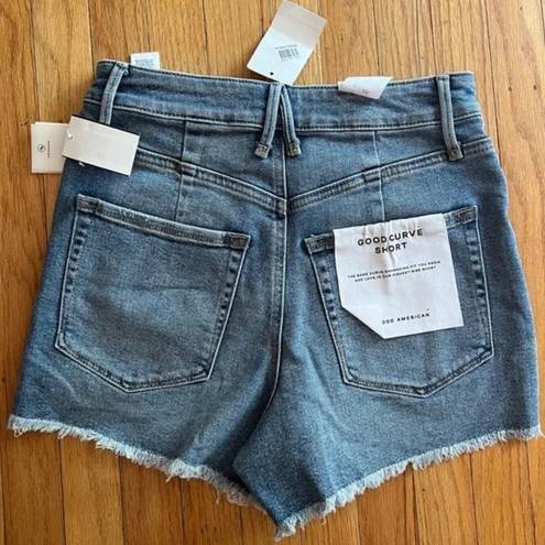 Good American  Good Curve Jean Shorts, Size 6, New with Tag