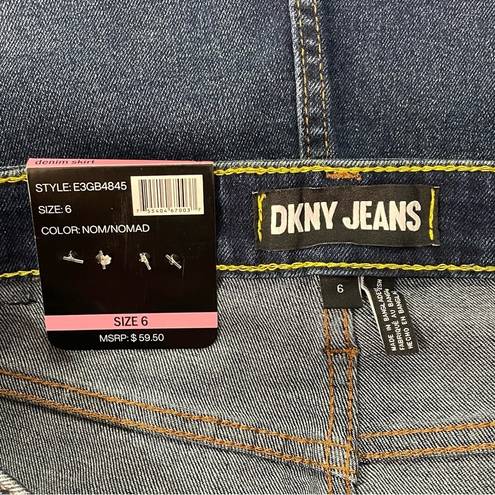 DKNY NWT  Jean Skirt Size 6