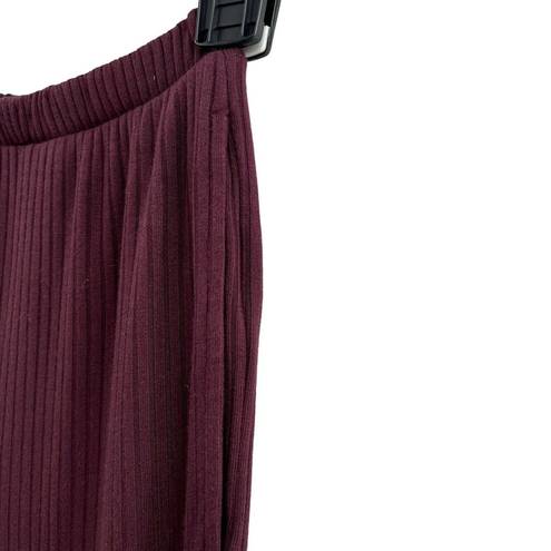 n:philanthropy  Burgundy Reign Ribbed Knit Pant Size XS new