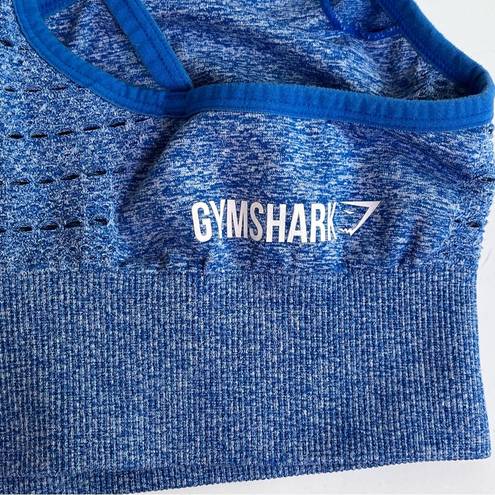 Gymshark  Heathered Blue Sports Bra