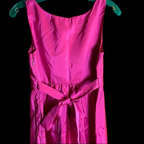 Motherhood  Maturity Hot Pink Sleeveless Midi Dress Size Small - HOST PICK