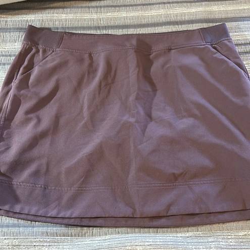 32 Degrees Heat 32 Degree COOL Mauve Skort Size XL EUC #0603