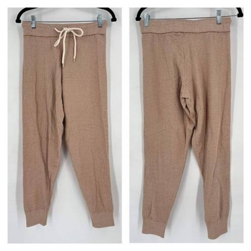 Varley NWT  Women's Alice Drawstring Jogger Sweatpants Praline Ivory Size Small