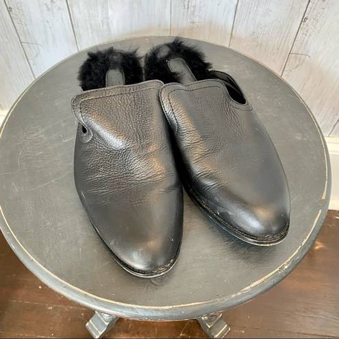 1. State  Fur Lined Mules