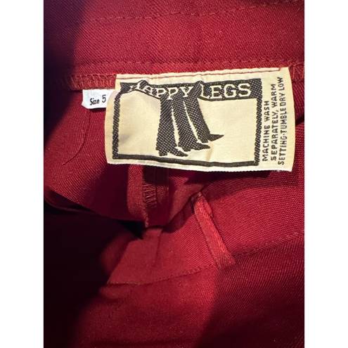 American Vintage Vintage 1970's Happy Legs Bell Bottom Pants in burnt orange color size 5