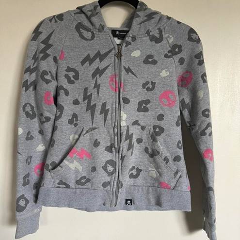 Tokidoki  grey zip up jacket