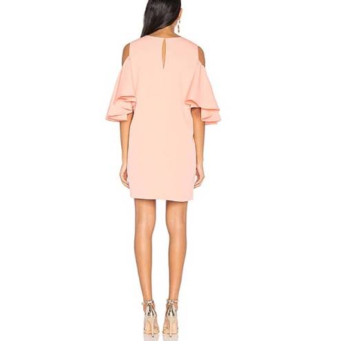 Blaque Label  cold shoulder flared sleeve dress