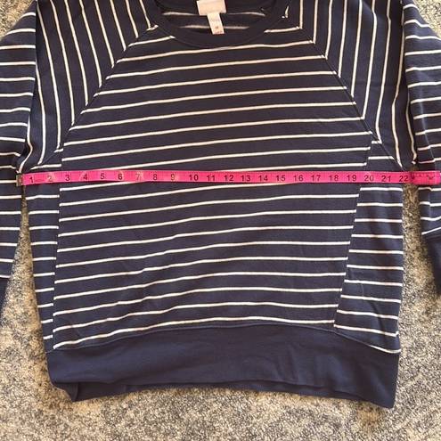 Isabel Maternity  by Ingrid & Isabel Striped Crewneck Sweatshirt