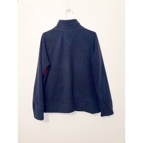 Tommy Hilfiger Women’s  Navy Logo Fleece Jacket Size XL