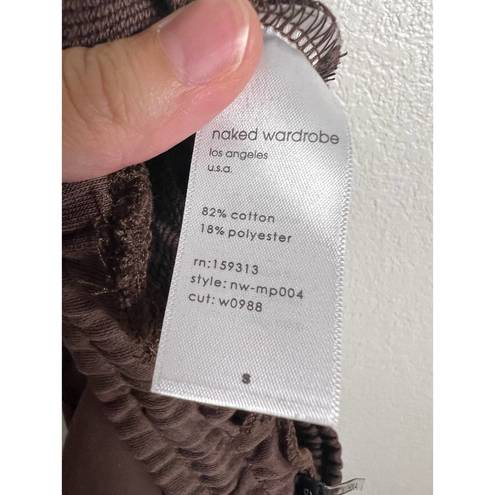 Naked Wardrobe  Brown Sweatpants Size S