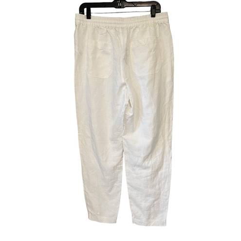 J.Crew NWT,  Seaside Pant in Linen Blend, Sz M