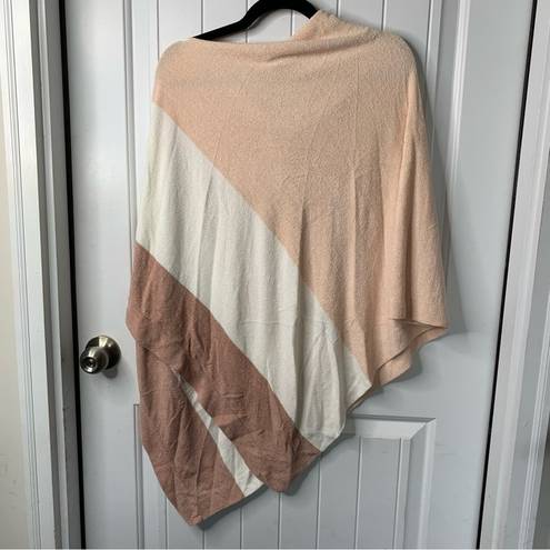 Barefoot Dreams  cozy chic ultra lite sunset poncho sweater size XL