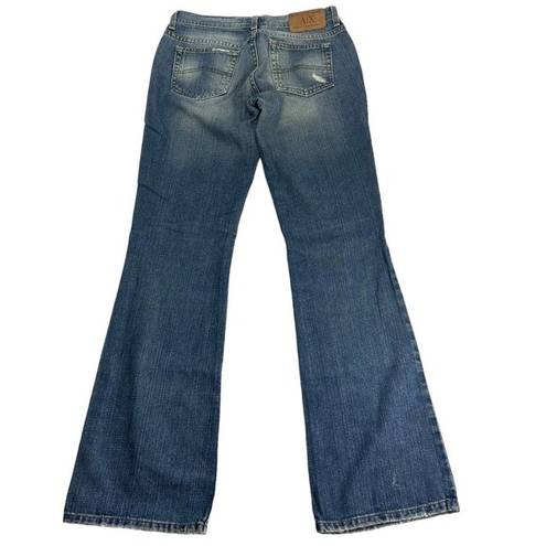 Armani Exchange  women’s size 4R low rise bootcut light wash jeans