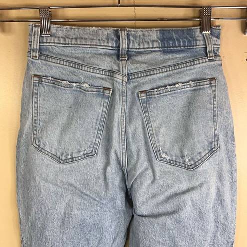 Abercrombie & Fitch  Womens 90’s Straight Ultra High Rise Denim Jean Size 30