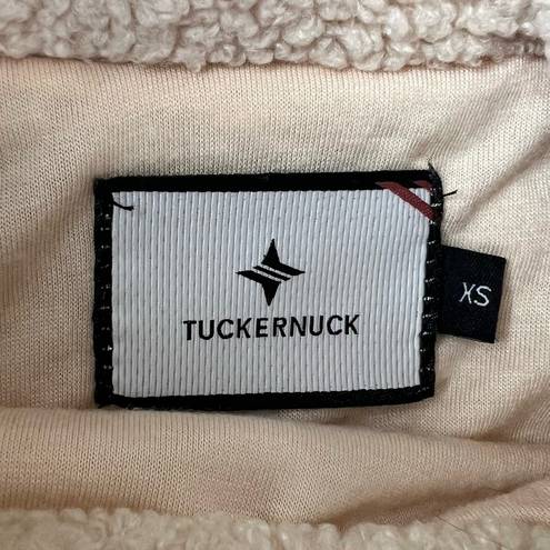 Tuckernuck  Rollins Funnel Neck Pullover Cream Teddy Fleece Sherpa Womens XS