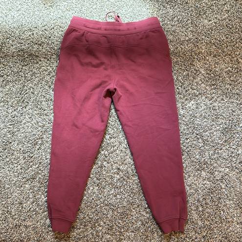 Lululemon  Scuba Joggers Fleece Size 10 Maroon