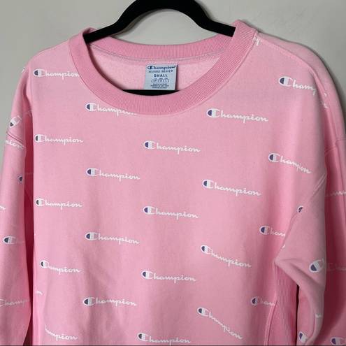 Champion  Reverse Weave pink tunic sweatshirt dress size small